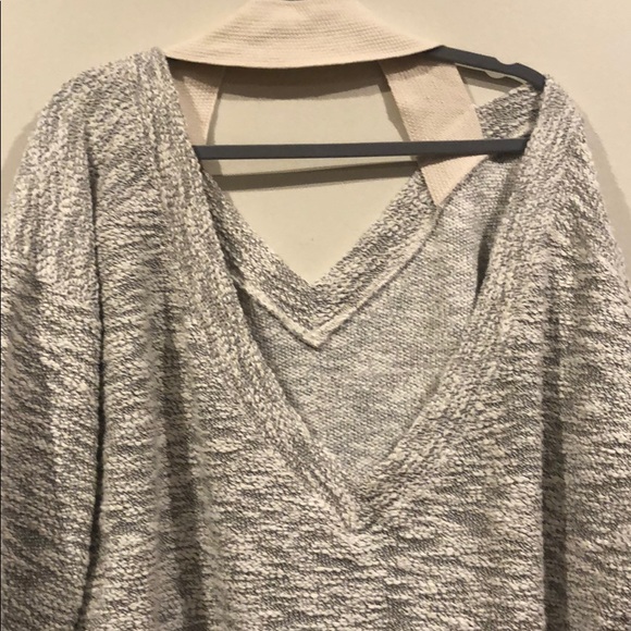 Free People FP Beach Gray Sweater Coverup NWOT - Picture 5 of 7